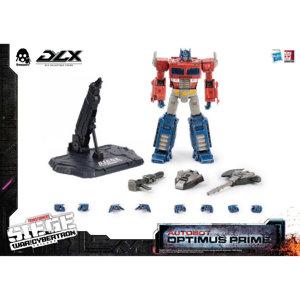Transformers War for Cybertron Trilogy Optimus Prime DLX Action Figure