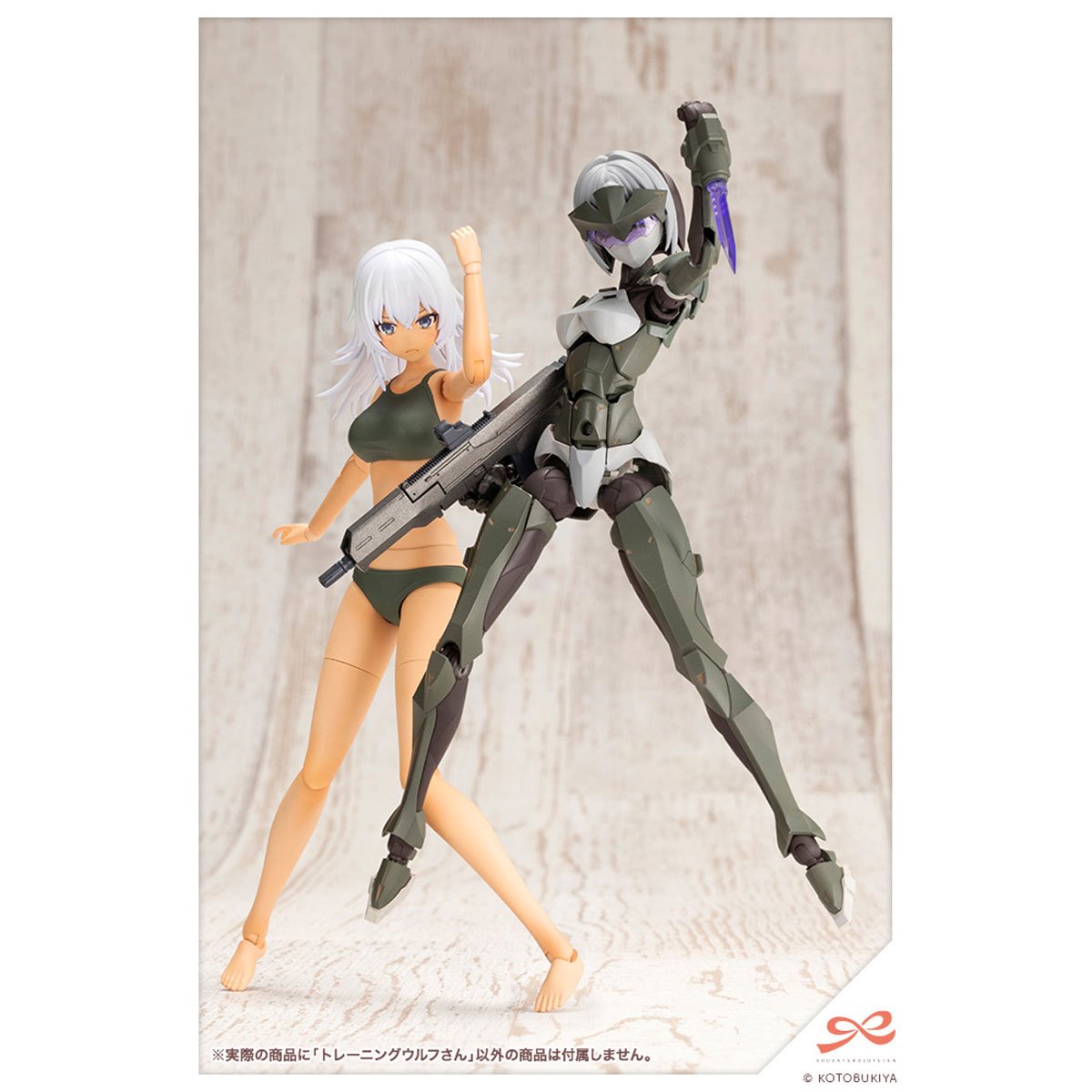 Sousai Shoujo Teien Training Wolf 1:10 Scale Model Kit