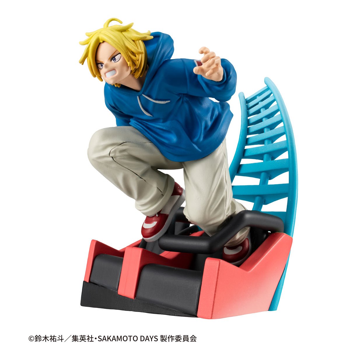 Sakamoto Days Cut Out Scenes Petritama EX Statue Set of 4