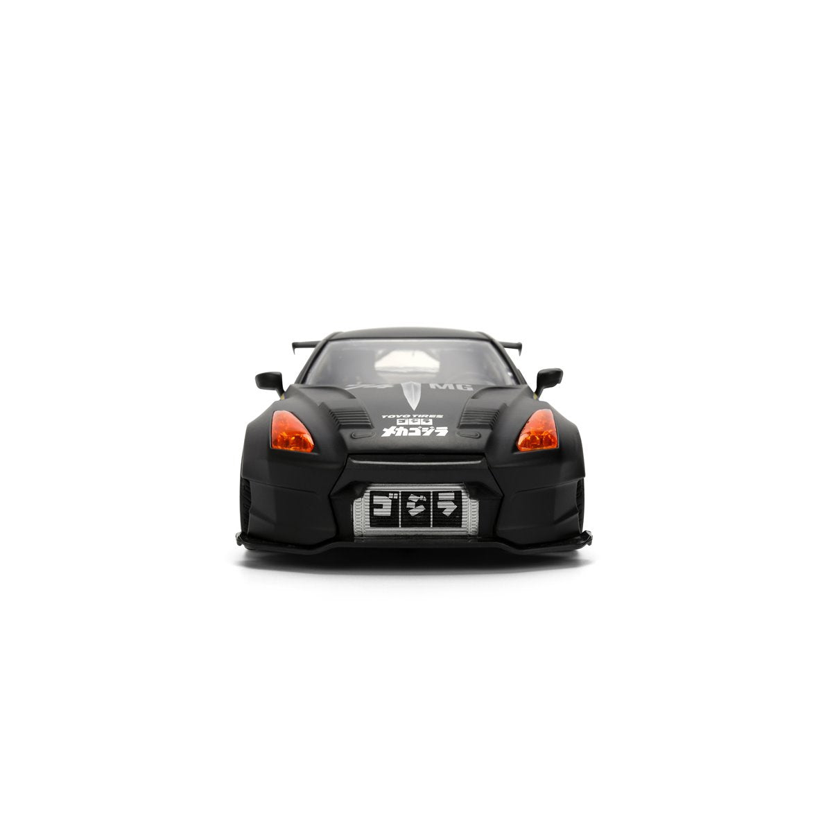 Hollywood Rides Mechagodzilla 2009 Nissan GT-R R35 Ben Sopra 1:24 Scale Die-Cast Metal Vehicle