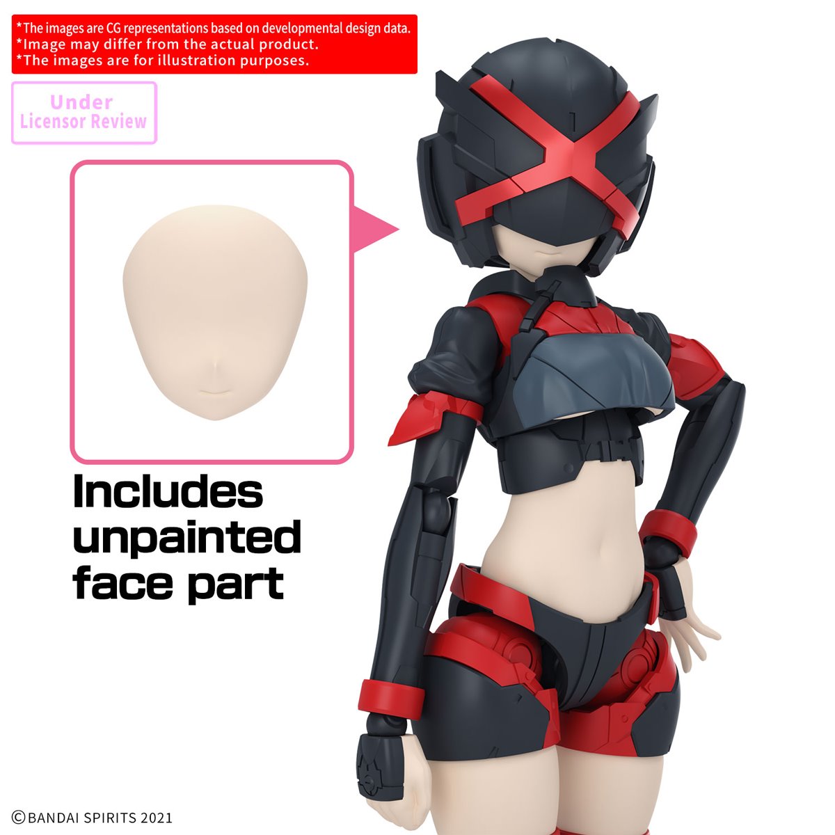 30 Minutes Sisters Option Parts Set 29 Action Wear B Color B Model Kit