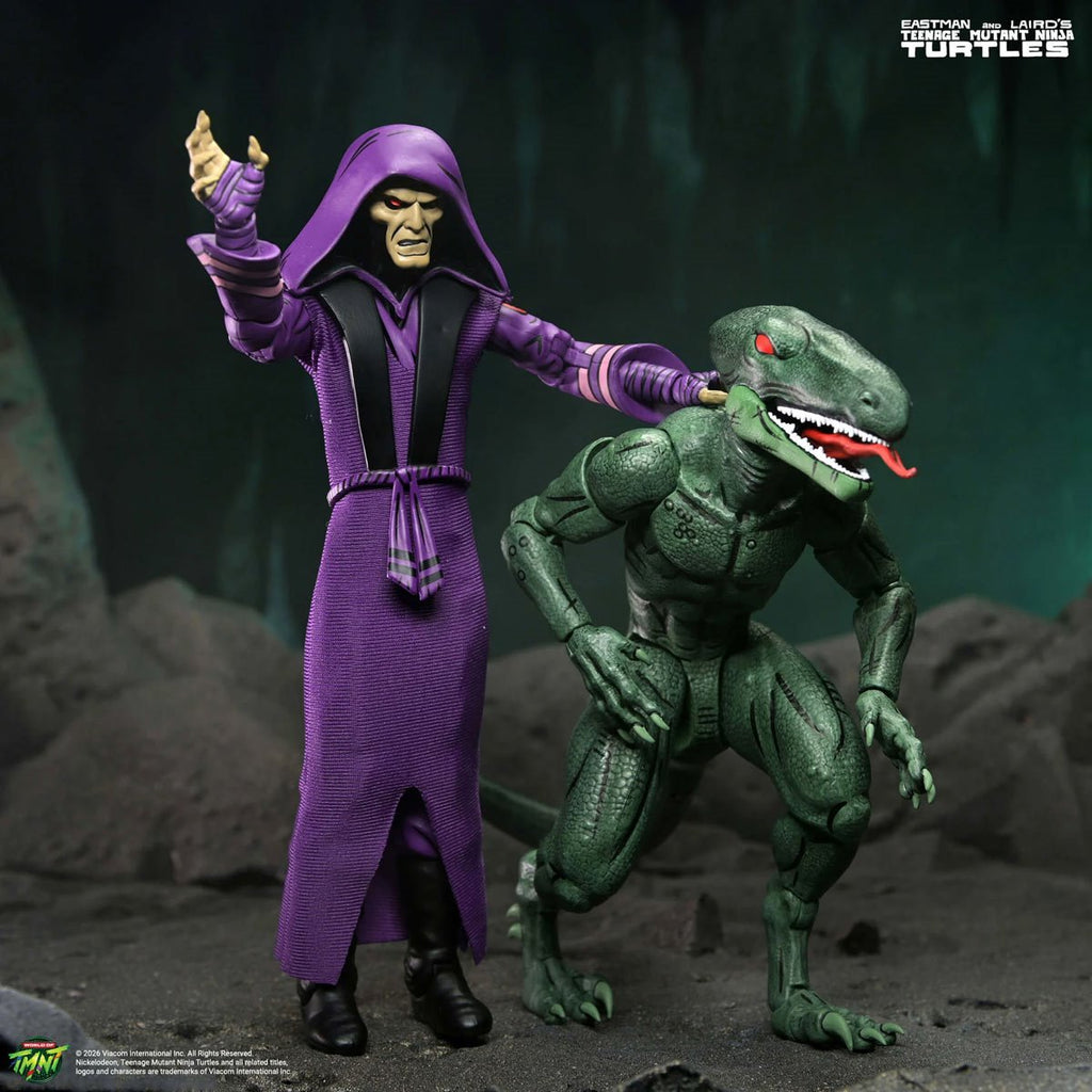 Teenage Mutant Ninja Turtles Mirage Comics Daimyo Orkai & Raptor 7-Inch Scale Action Figure