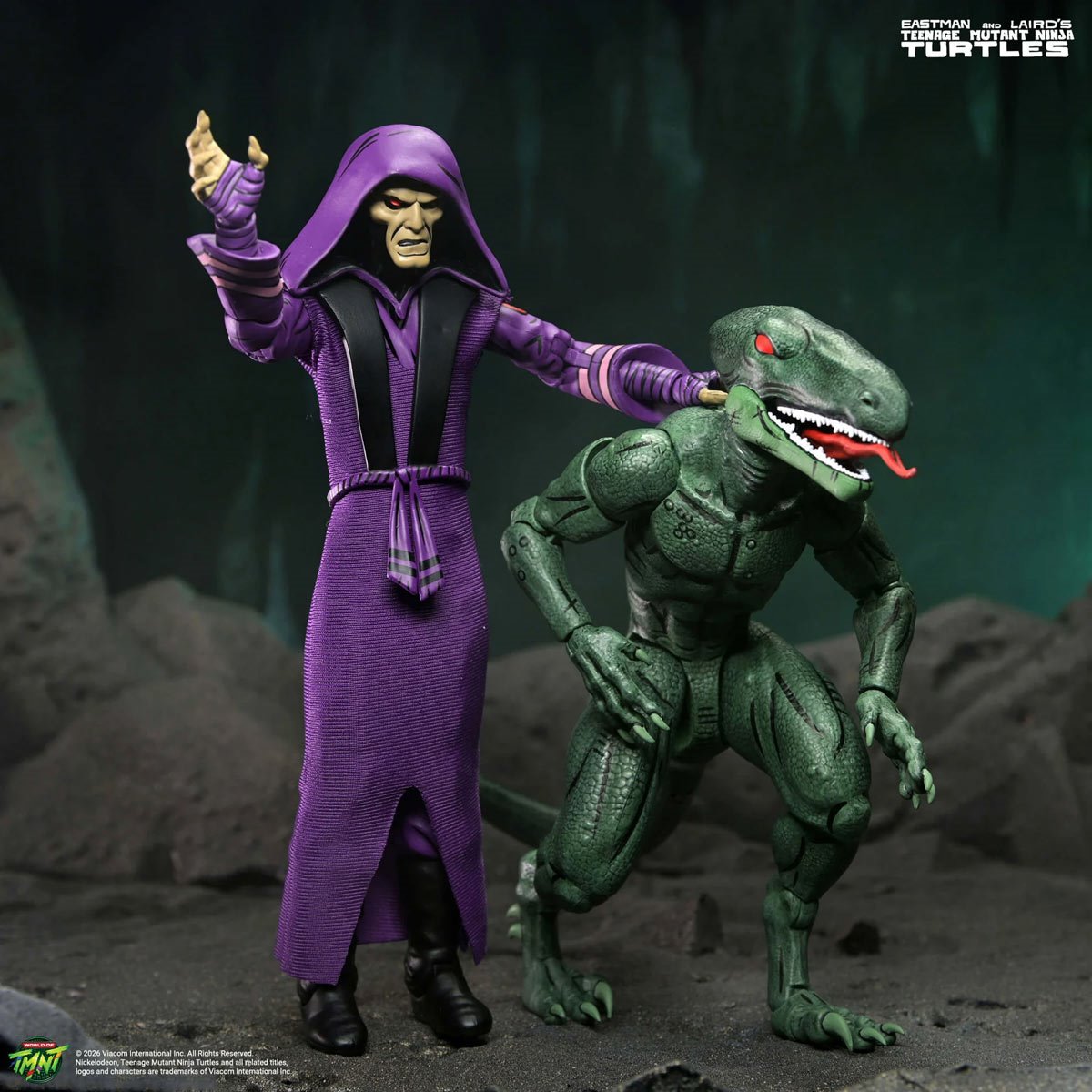 Teenage Mutant Ninja Turtles Mirage Comics Daimyo Orkai & Raptor 7-Inch Scale Action Figure