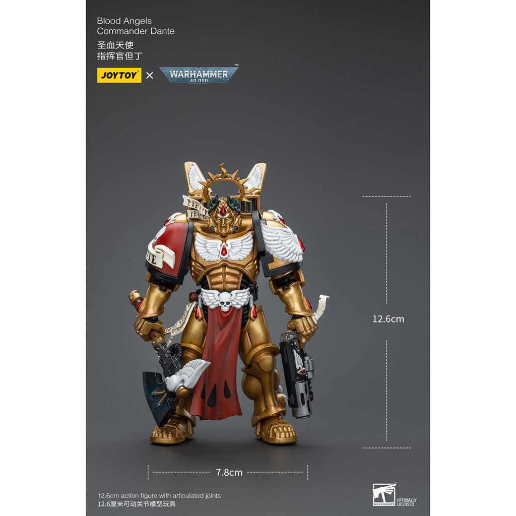 Joy Toy Warhammer 40,000 Blood Angels Commander Dante 1:18 Scale Action Figure