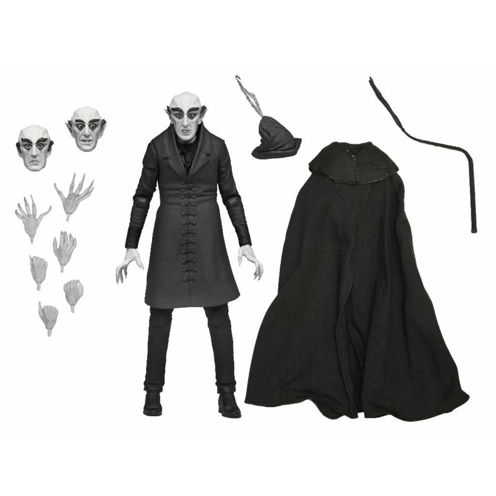 Nosferatu Ultimate Count Orlok Black & White 7-Inch Scale Action Figure