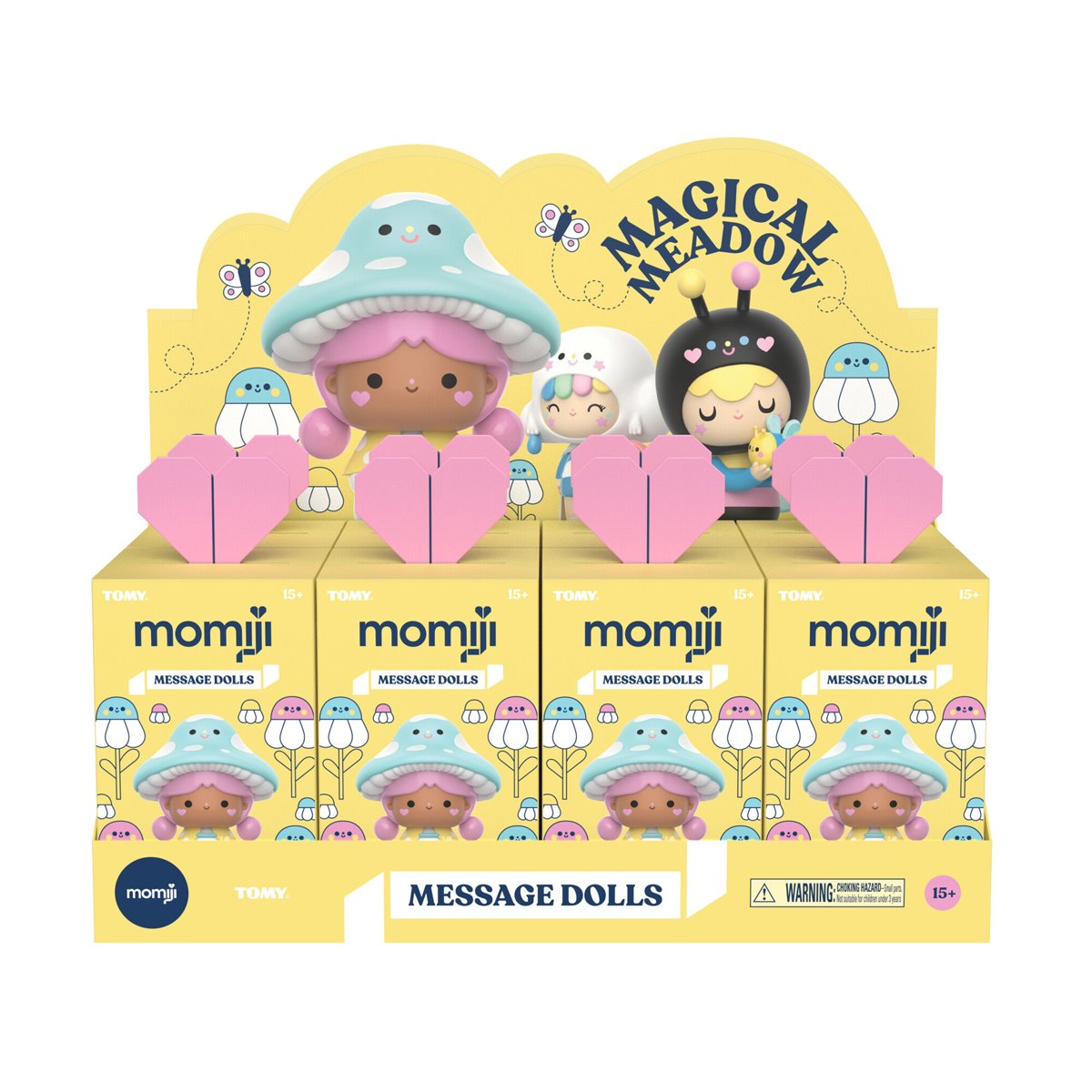 Momiji Magical Meadow Blind-Box Mini-Figure Display of 8