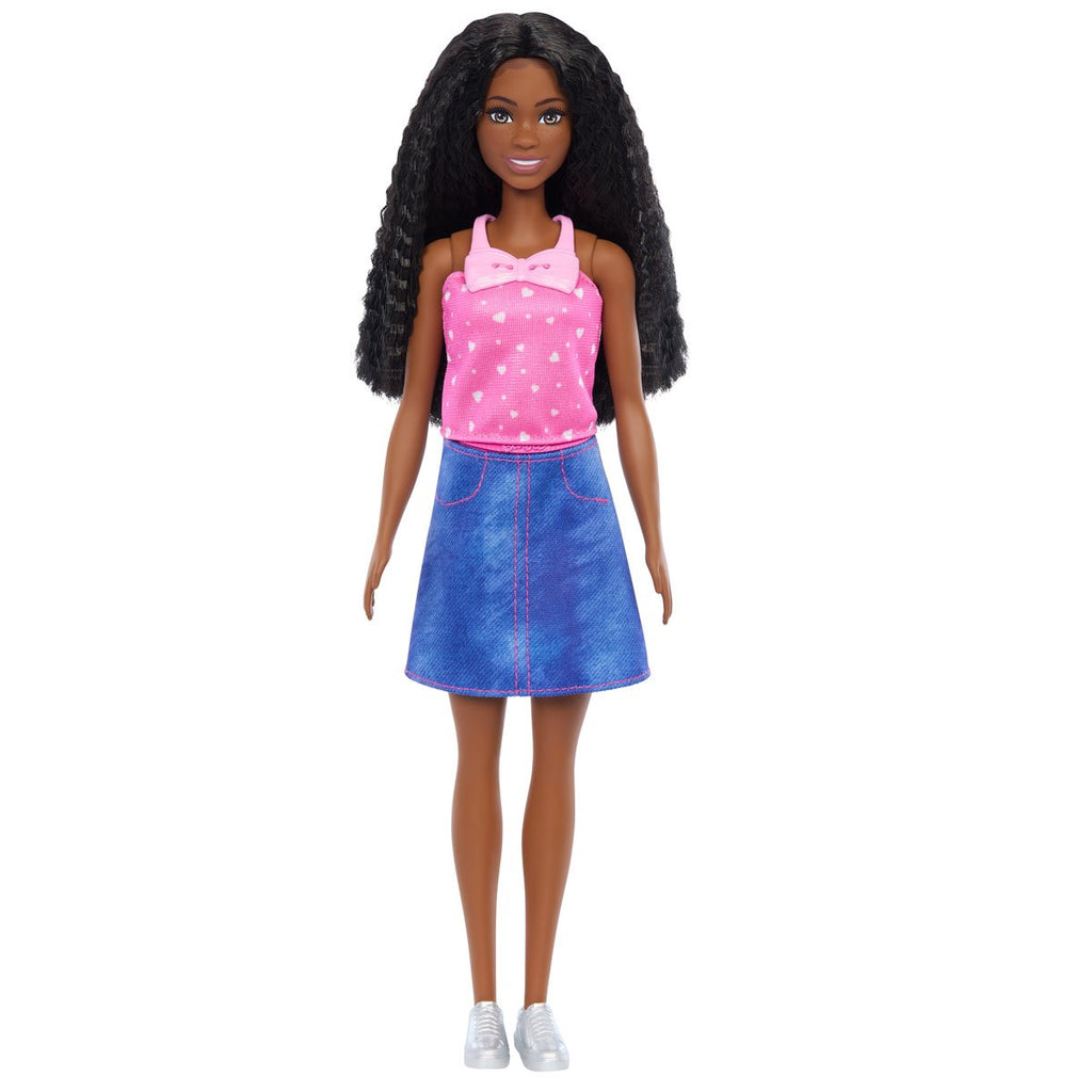 Barbie Easy to Dress Doll & Accessories with Black Hair