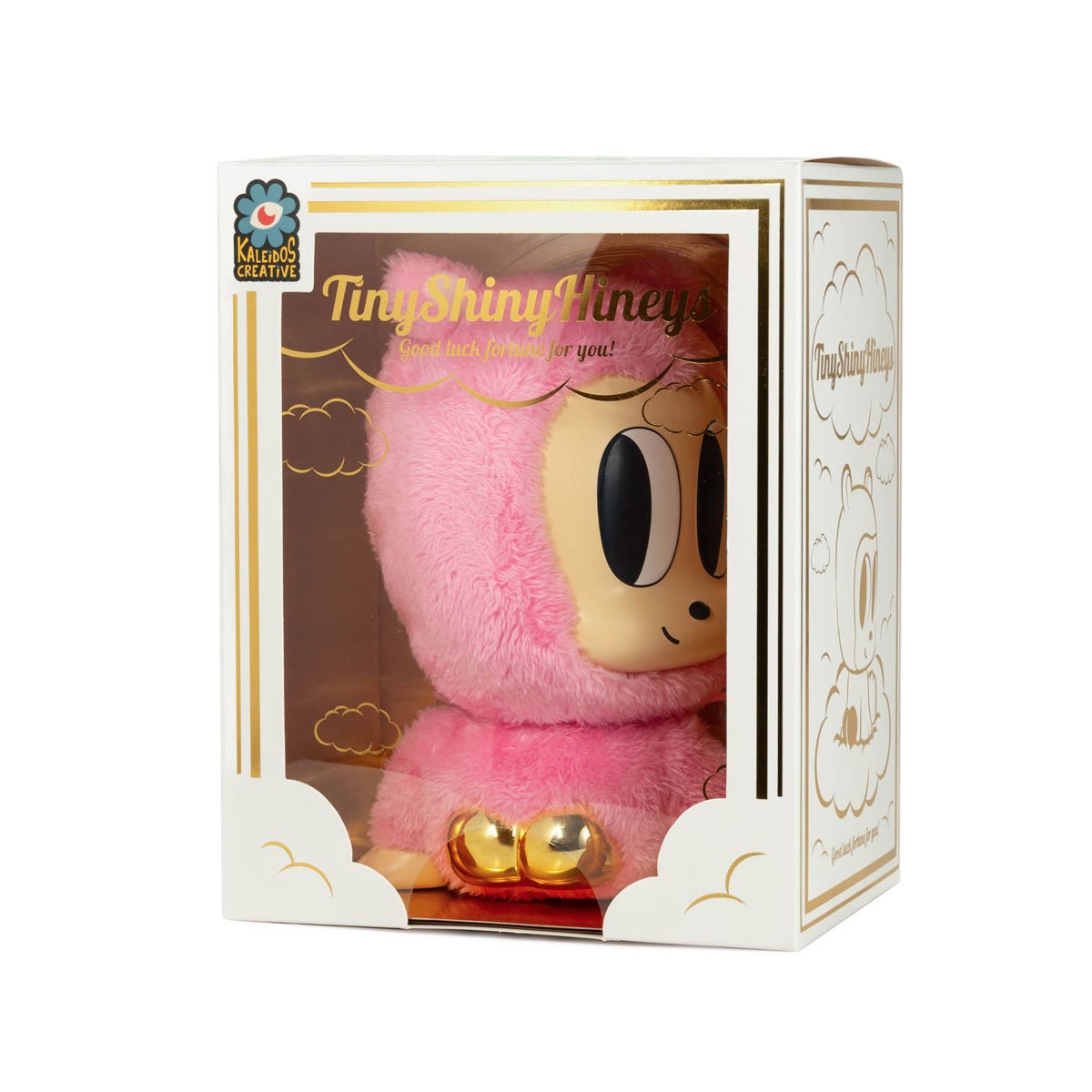 Tiny Shiny Hineys Pink Bear Plush
