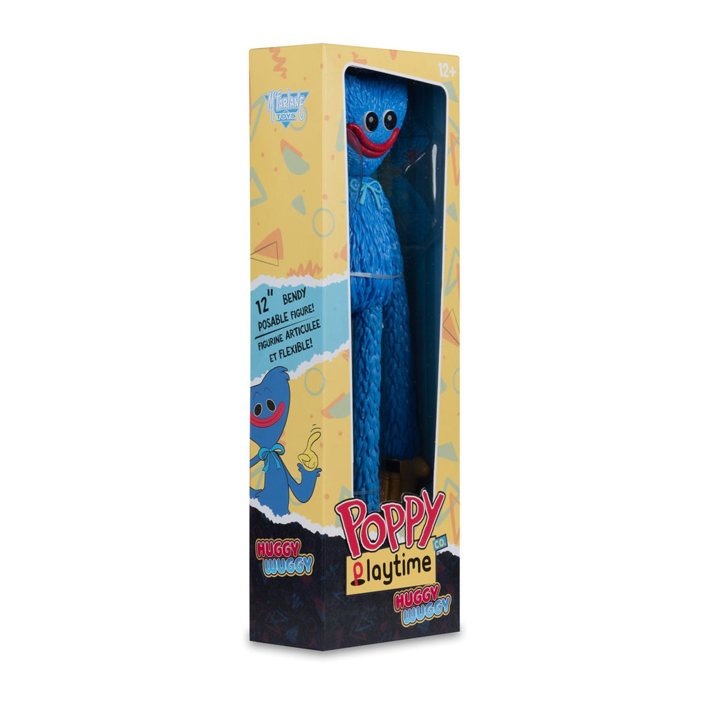 Poppy Playtime Wave 1 Huggy Wuggy 12-Inch Bendable Figure