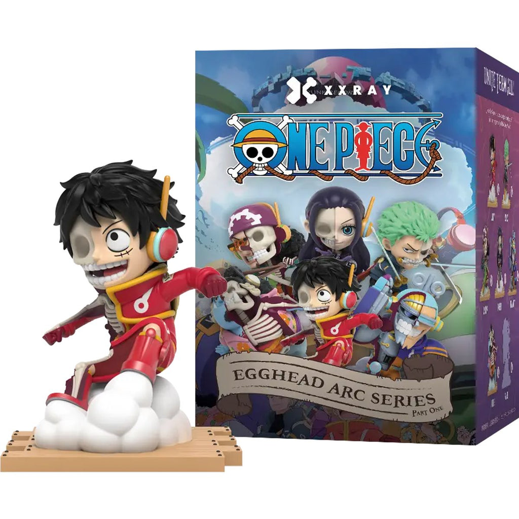 One Piece Series 9 Egghead Arc Edition Part 1 XXRAY Mini-Figure Display Tray of 6
