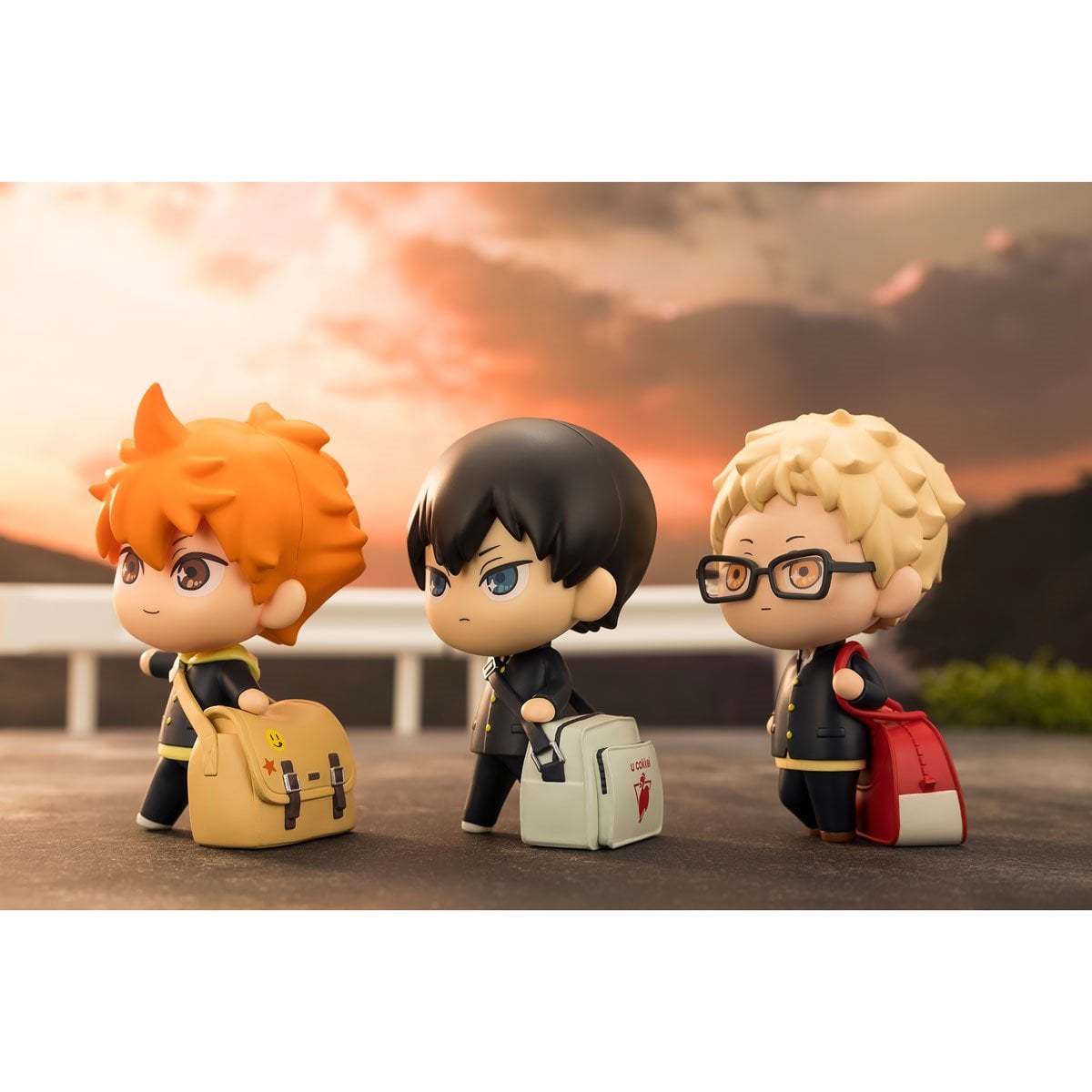Haikyu Kei Tsukishima Tekupiku Mini-Figure