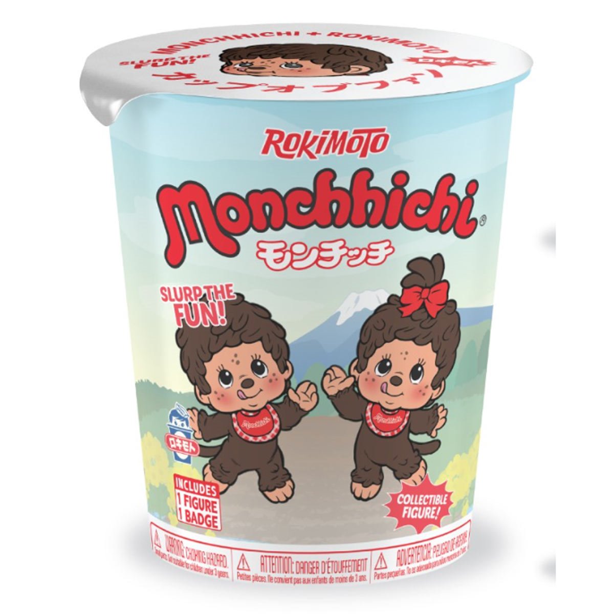 Monchhichi Rokimoto Cup Random Vinyl Figure