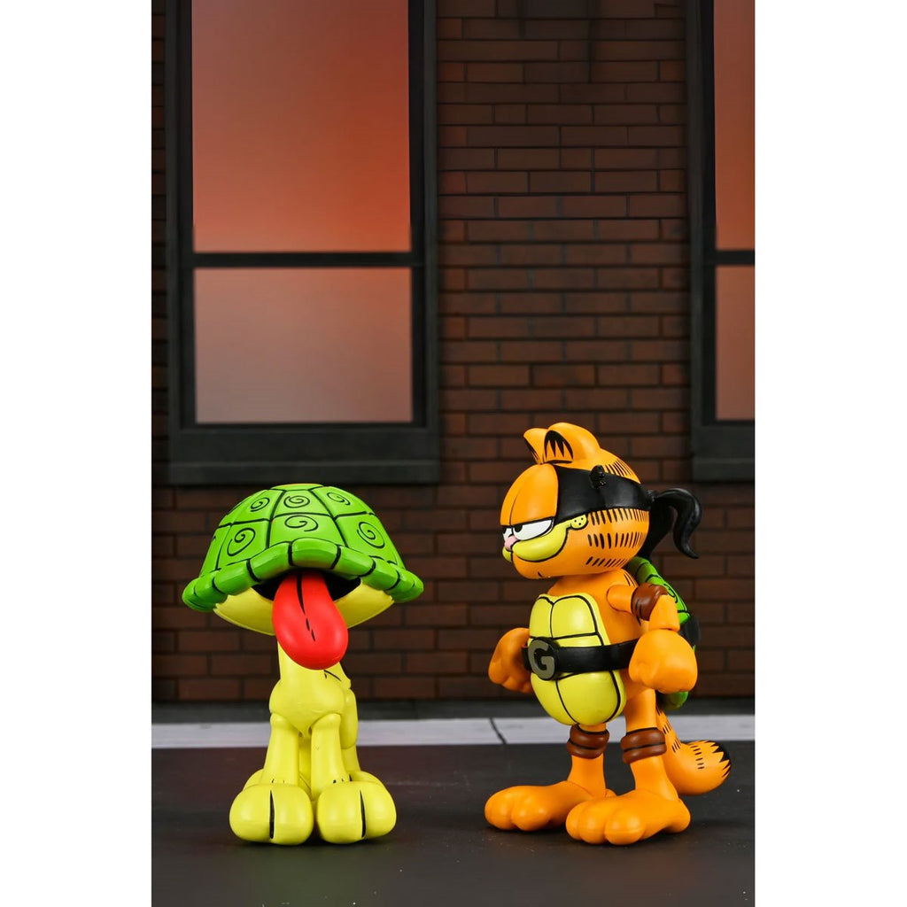 Teenage Mutant Ninja Turtles Archie Comics x Garfield Ultimate Garfello with Odie 7-Inch Scale Action Figure