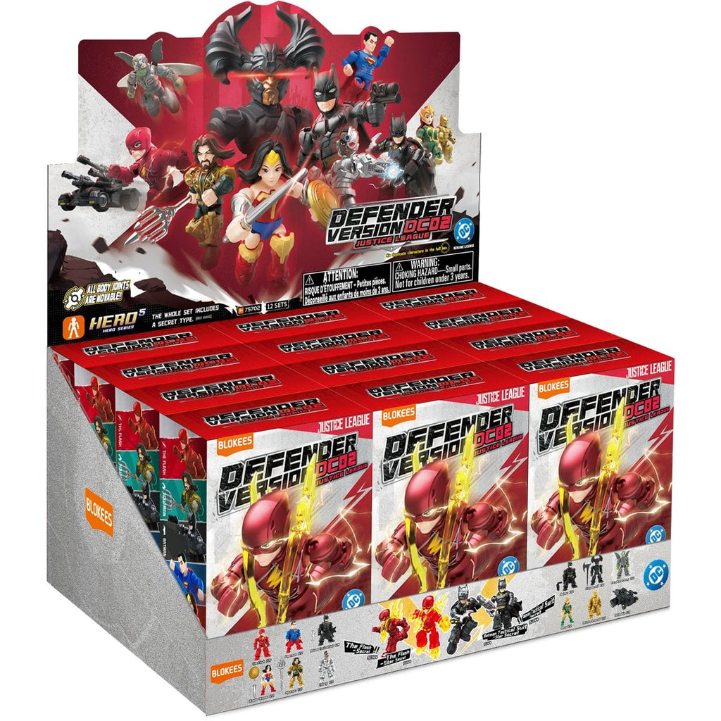 DC Defender Version 02 Justice League Mini Model Kit Display Box of 12