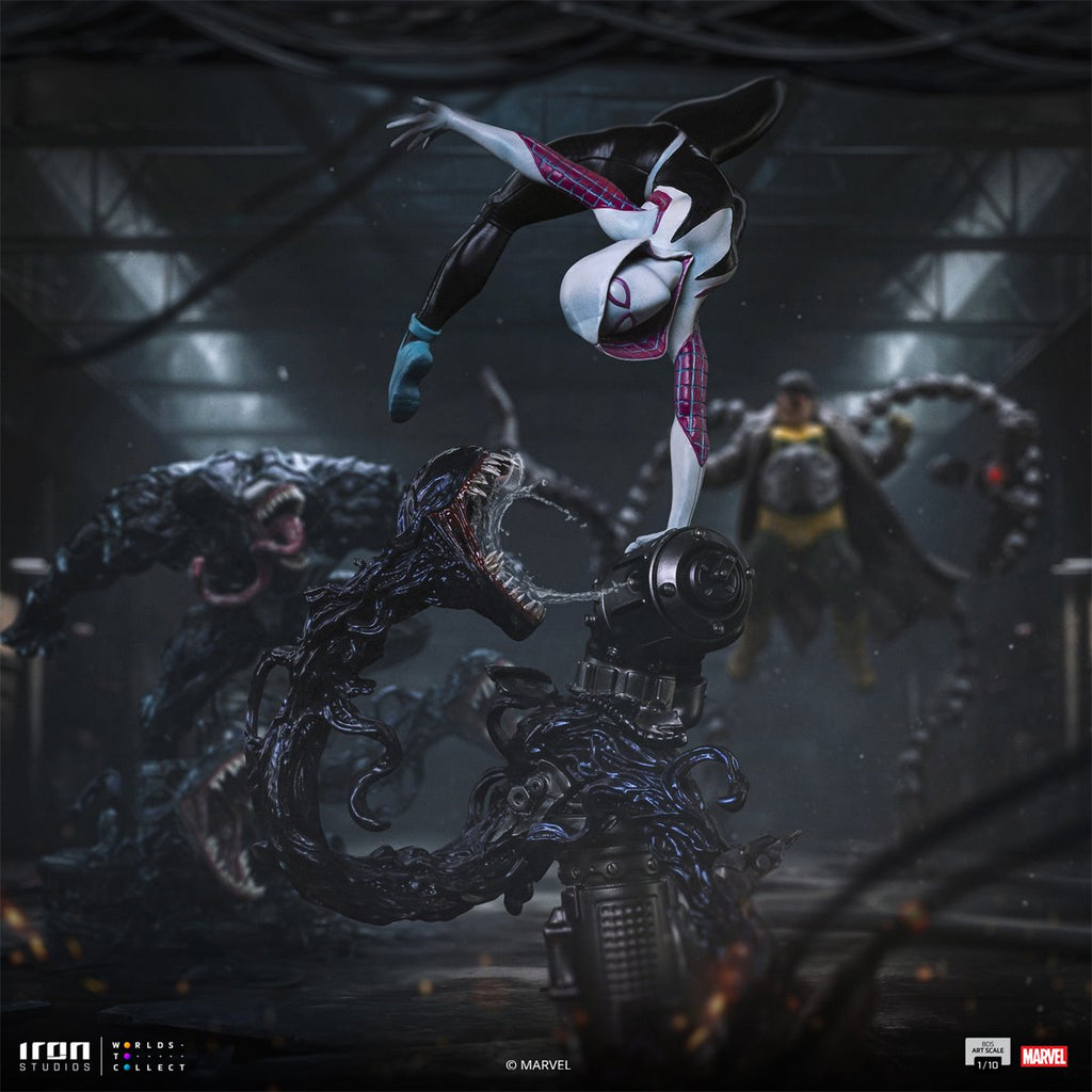 Ghost-Spider Spider-Man vs Villains Battle Diorama Series 1:10 Art Scale Limited Edition Statue