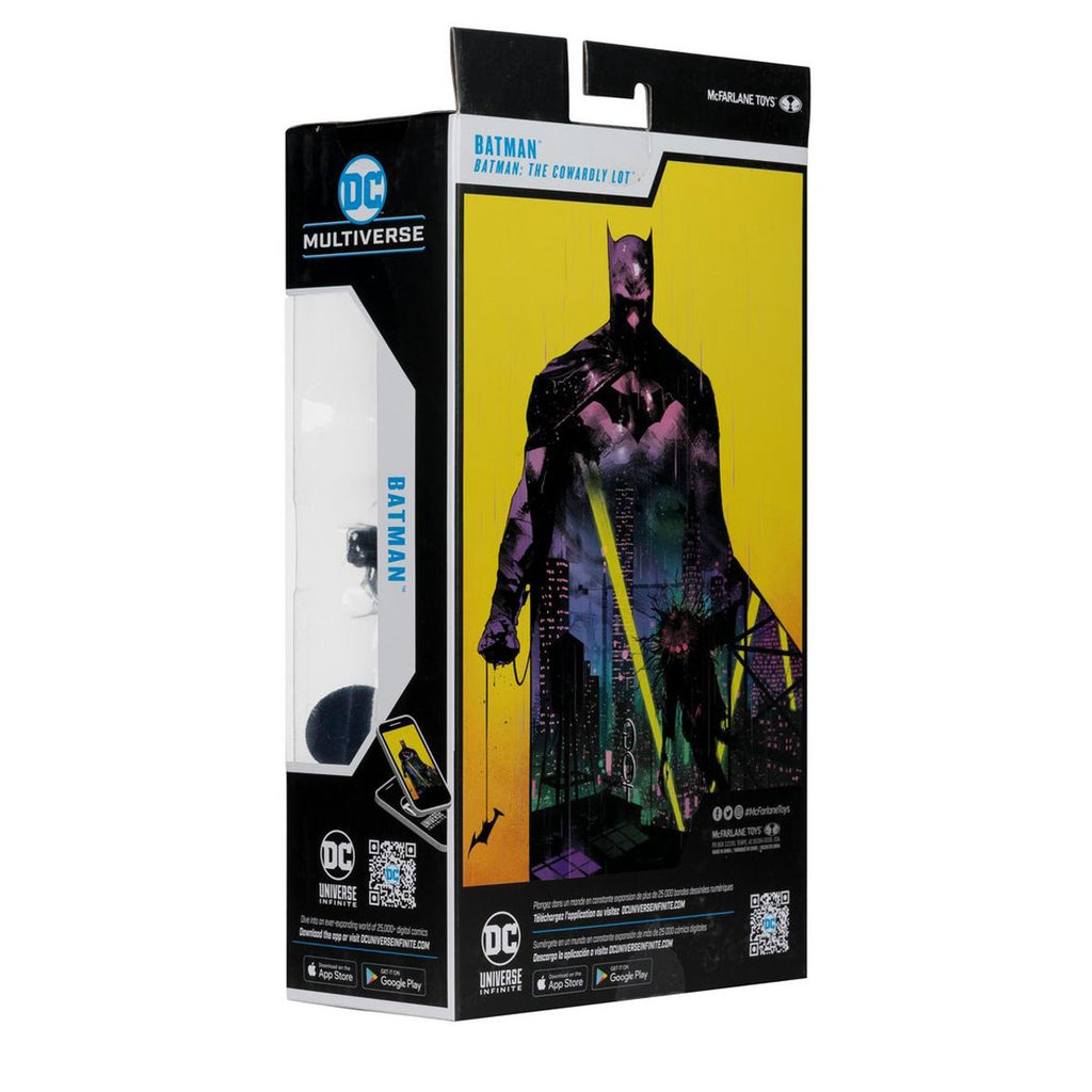 DC Multiverse Batman Wave 4 Batman Cowardly Lot 7-Inch Action Figure - Red Platinum