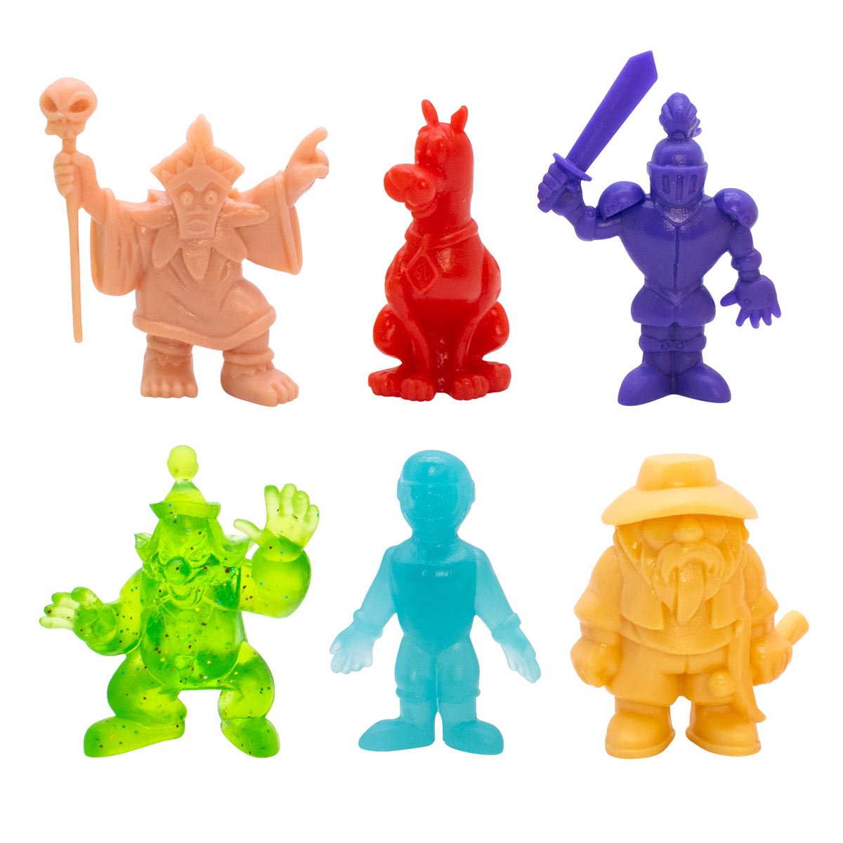 Scooby-Doo Tiny Mights Mini-Figures 3-Pack Case of 8