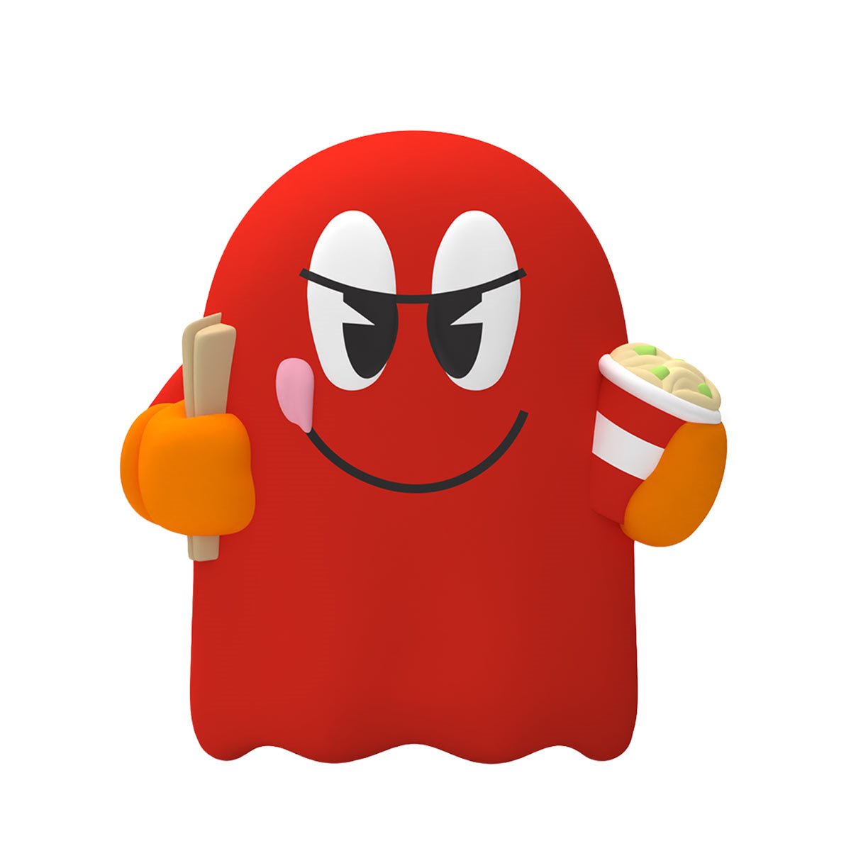 Pac-Man Rokimoto Cup Vinyl Figure Display Case of 12
