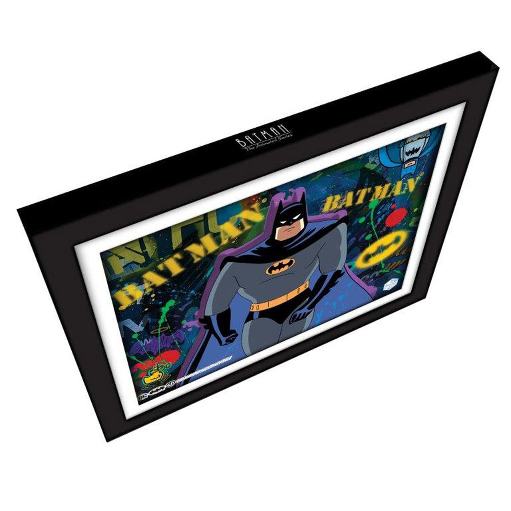 Batman: The Animated Series The Cat and The Claw: Part 1 #1108 Animation Cel Artist Edition Framed Art Print