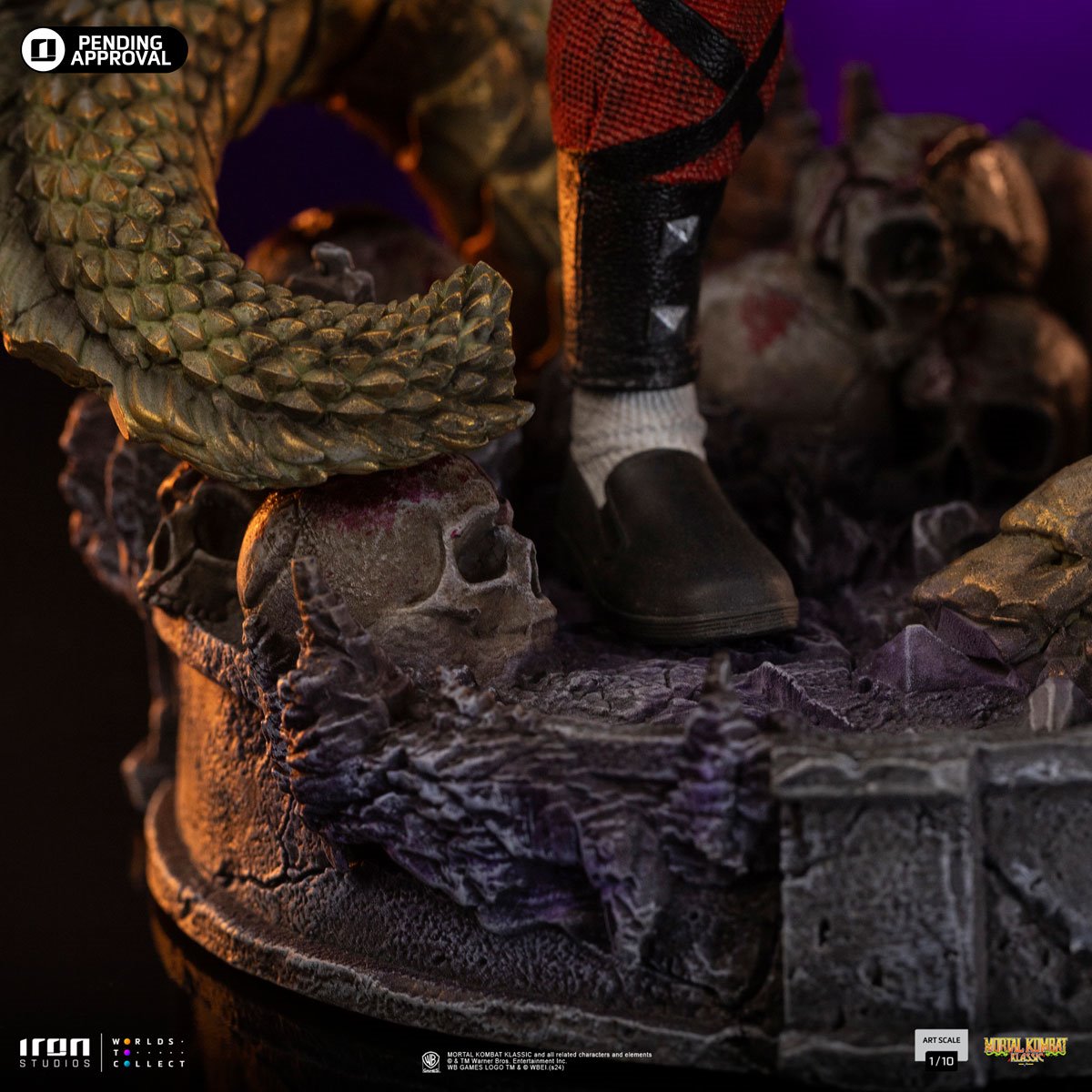 Mortal Kombat Liu Kang 1:10 Art Scale LE Statue