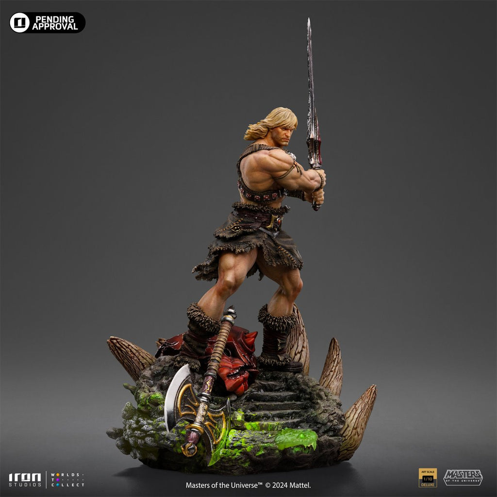 Masters of the Universe He-Man Unleashed 1:10 Deluxe Art Scale Limited Edition Statue