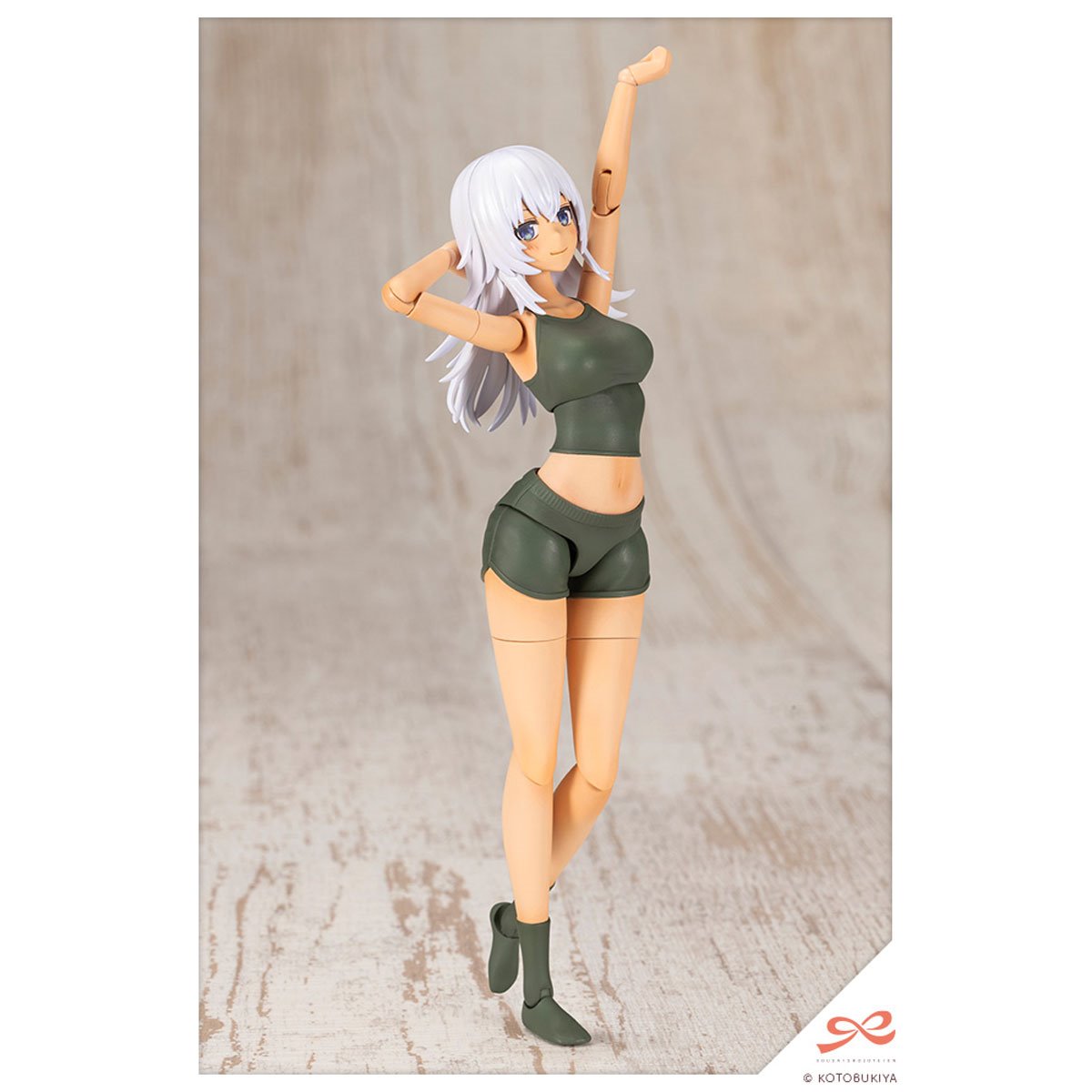 Sousai Shoujo Teien Training Wolf 1:10 Scale Model Kit