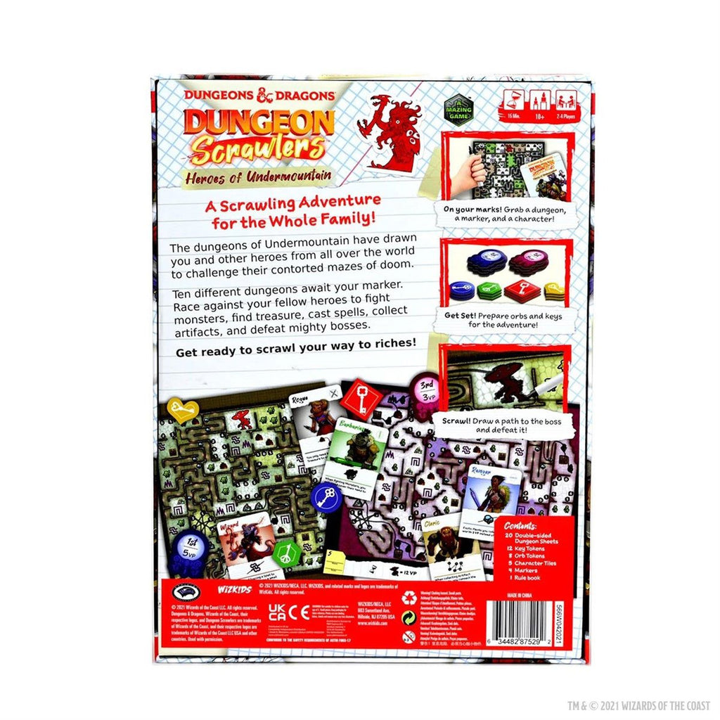Dungeons & Dragons: Dungeon Scrawlers: Heroes of Undermountain Game