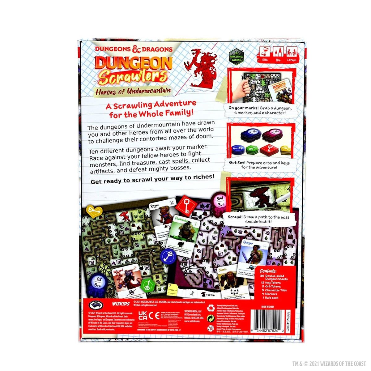 Dungeons & Dragons: Dungeon Scrawlers: Heroes of Undermountain Game
