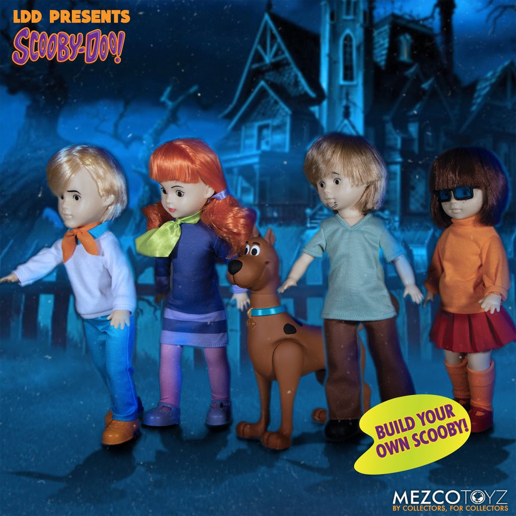 LDD Presents Scooby-Doo & Mystery Inc. Build a Figure Daphne & Shaggy 2-Piece Set