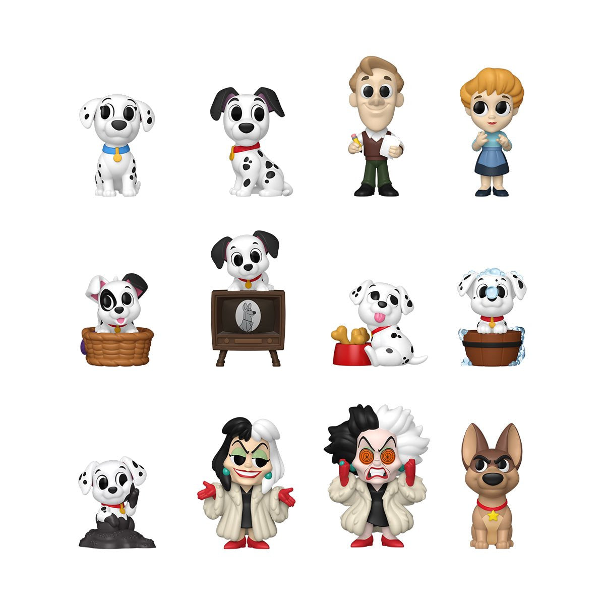101 Dalmatians Mystery Minis Mini-Figure - Random 4-Pack