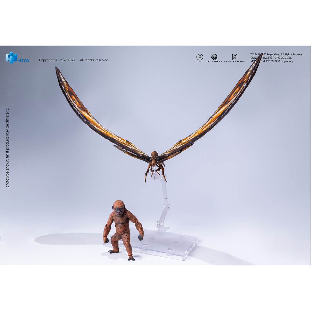 Godzilla x Kong: The New Empire Mothra Premium Set Exquisite Basic Series None Scale 14-Inch Action Figure