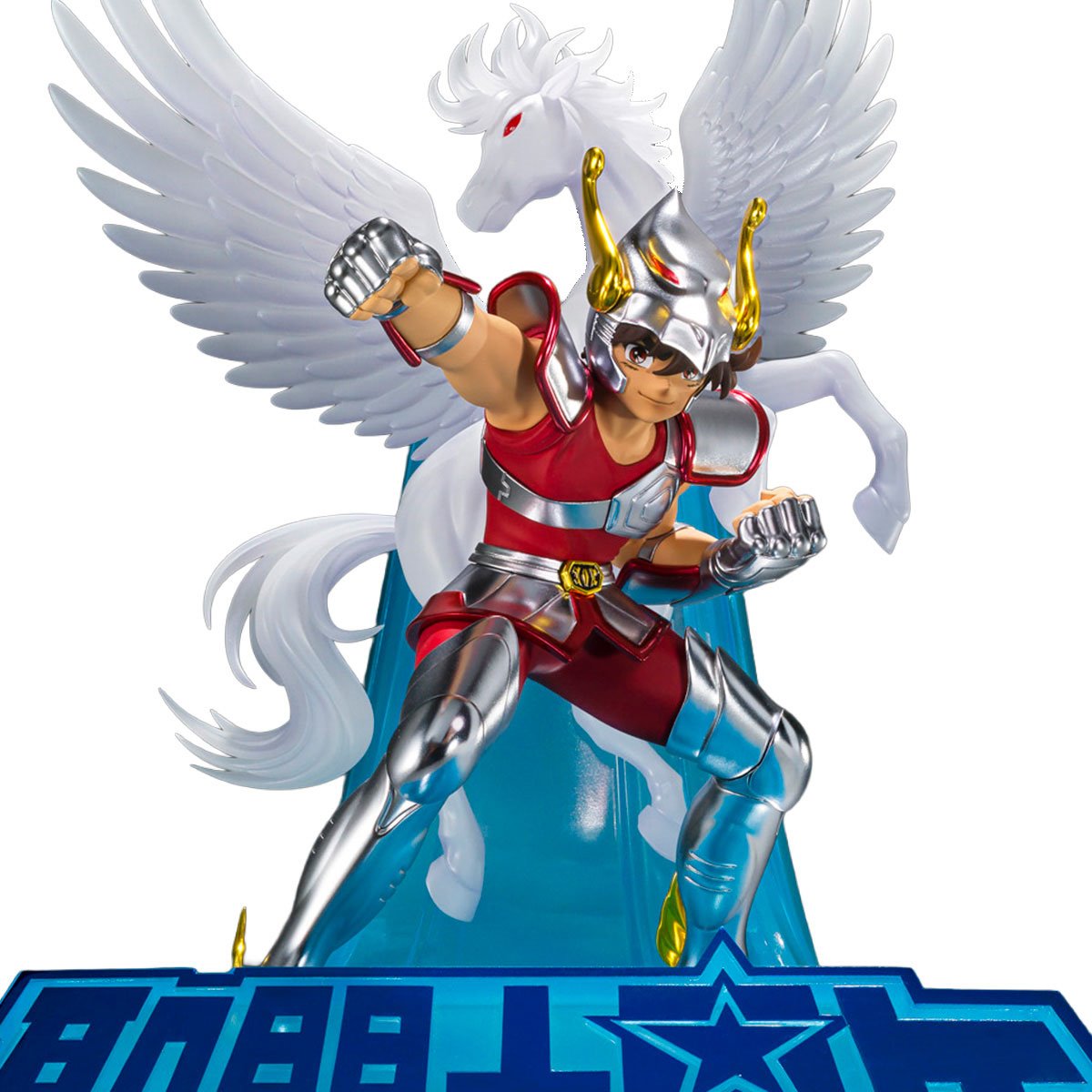 Saint Seiya Pegasus Seiya First Bronze Cloth Figuarts Zero Touche Metallique Statue