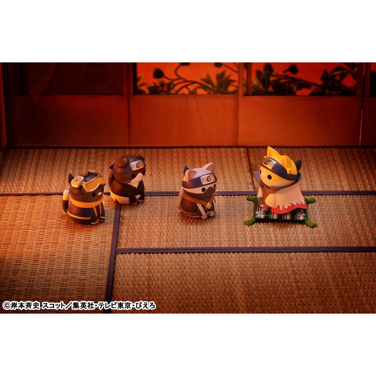 Naruto: Shippuden Nyaruto! Once Upon A Time In Konoha Village Mega Cat Project Mini-Figure Case of 8 - Repeat