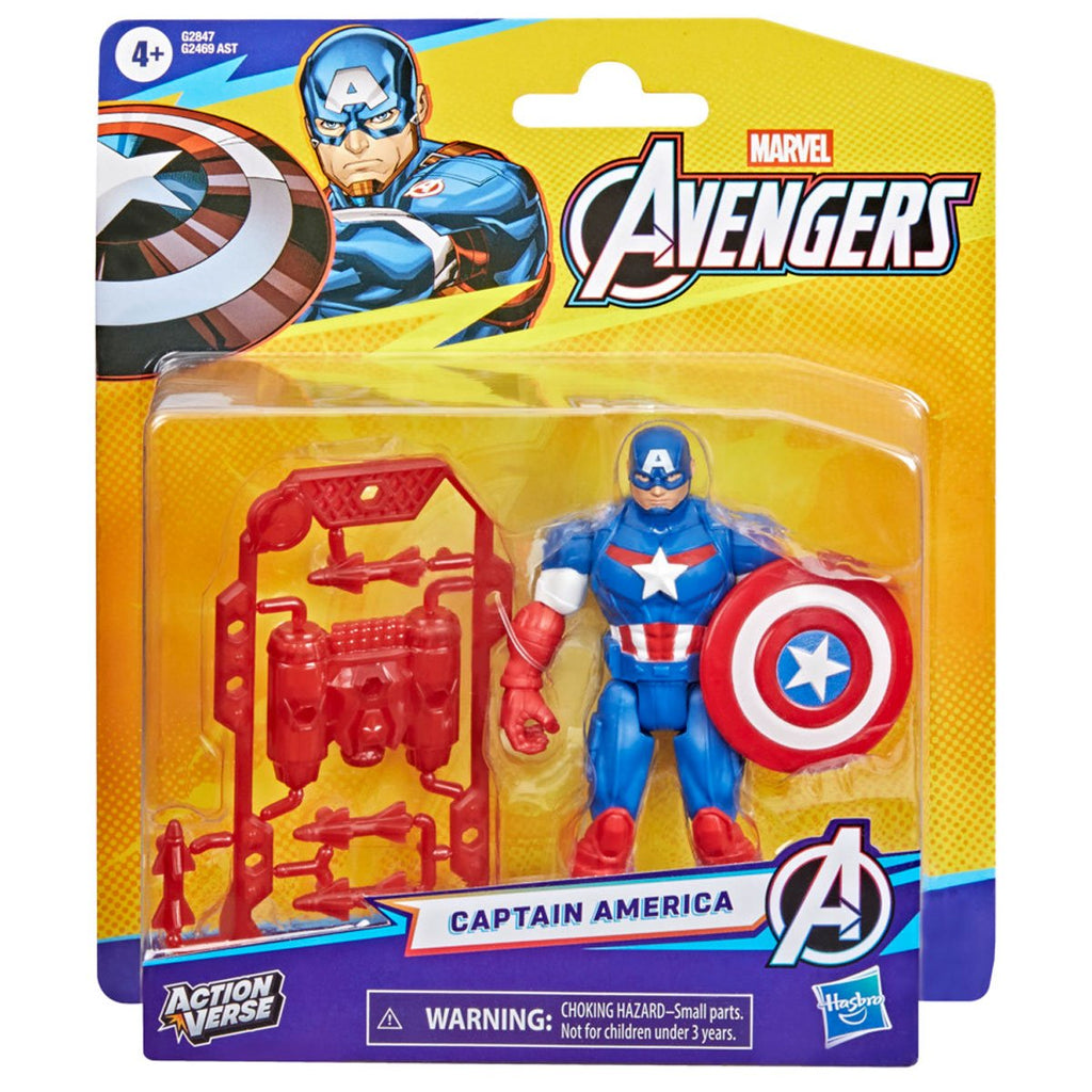 Marvel Avengers ActionVerse Captain America Action Figure