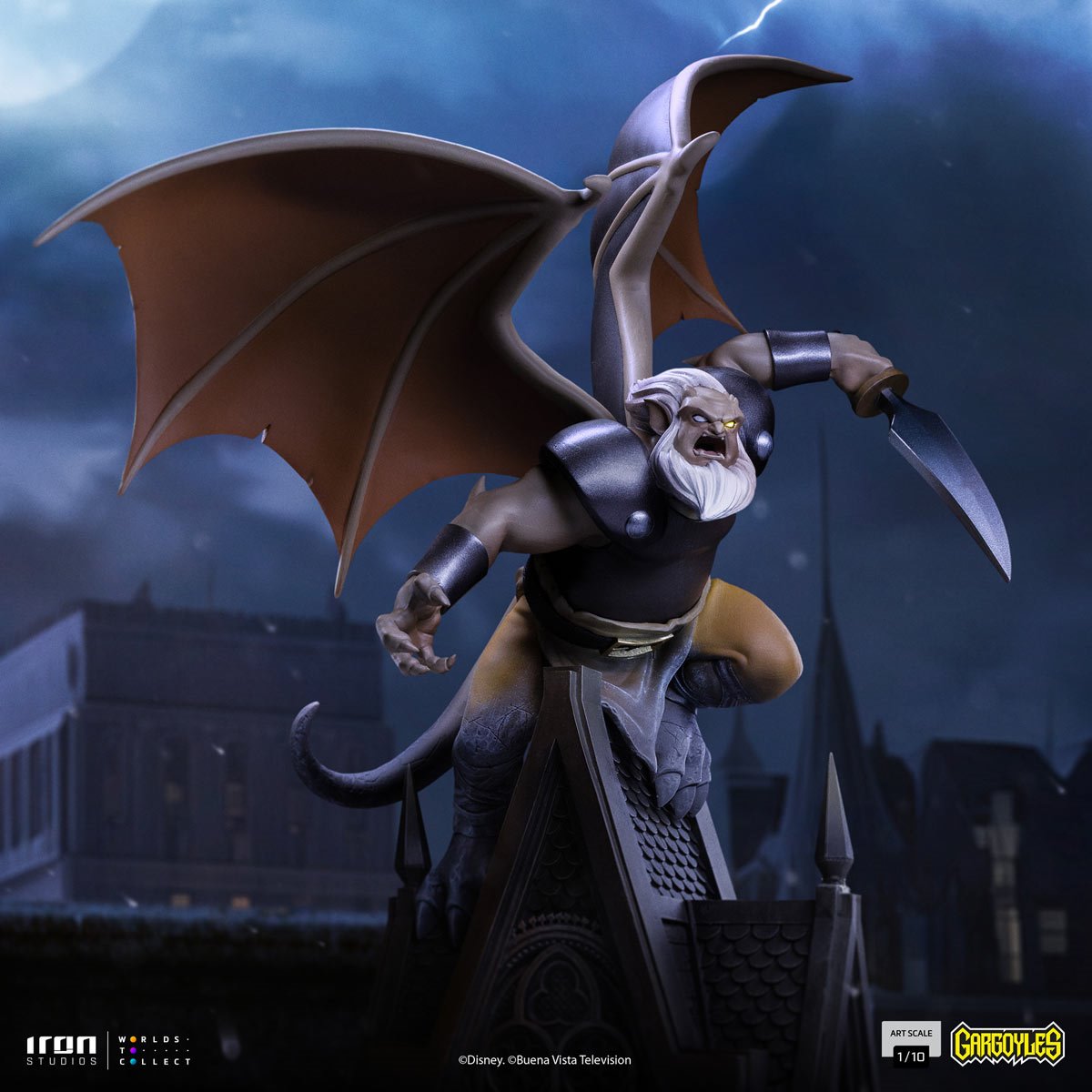 Gargoyles Hudson 1:10 Art Scale Limited Edition Statue