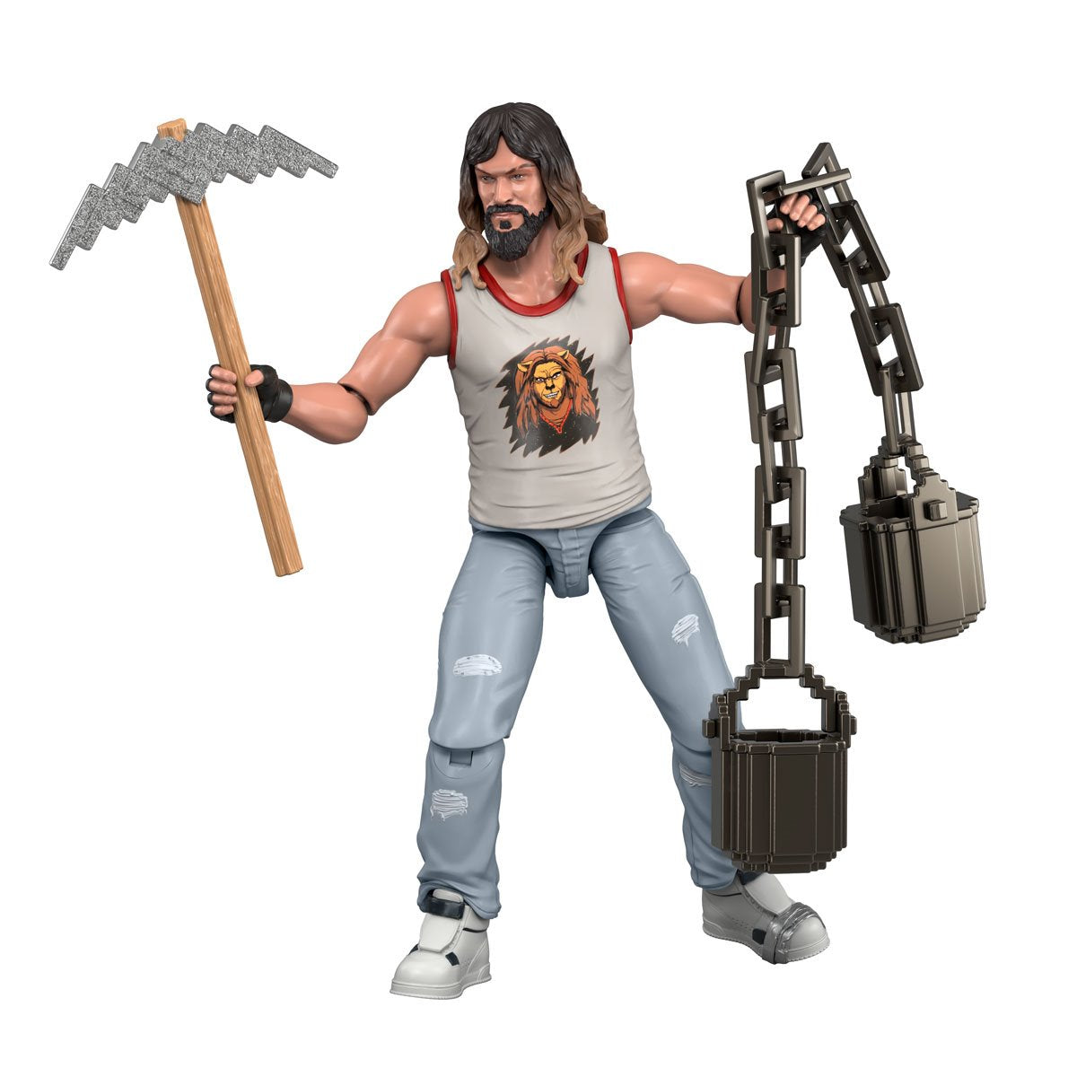 A Minecraft Movie Garrett Action Figure