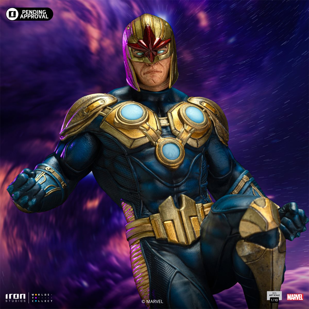 Marvel Nova Limited Edition 1:10 Art Scale Statue