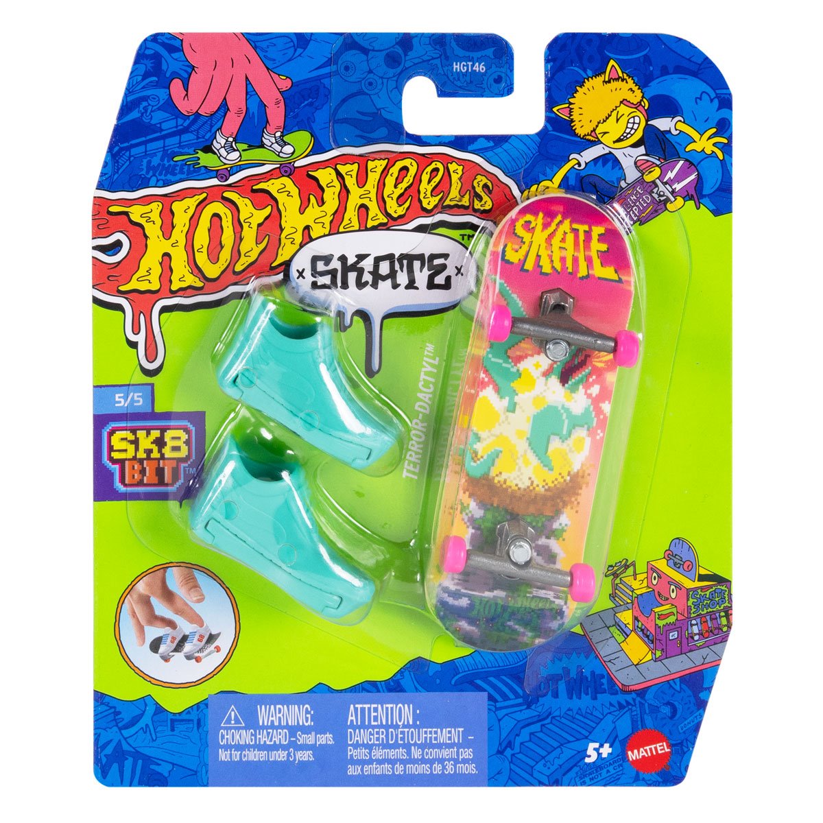 Hot Wheels Skate Fingerboard Singles 2025 Mix 6 Case of 16