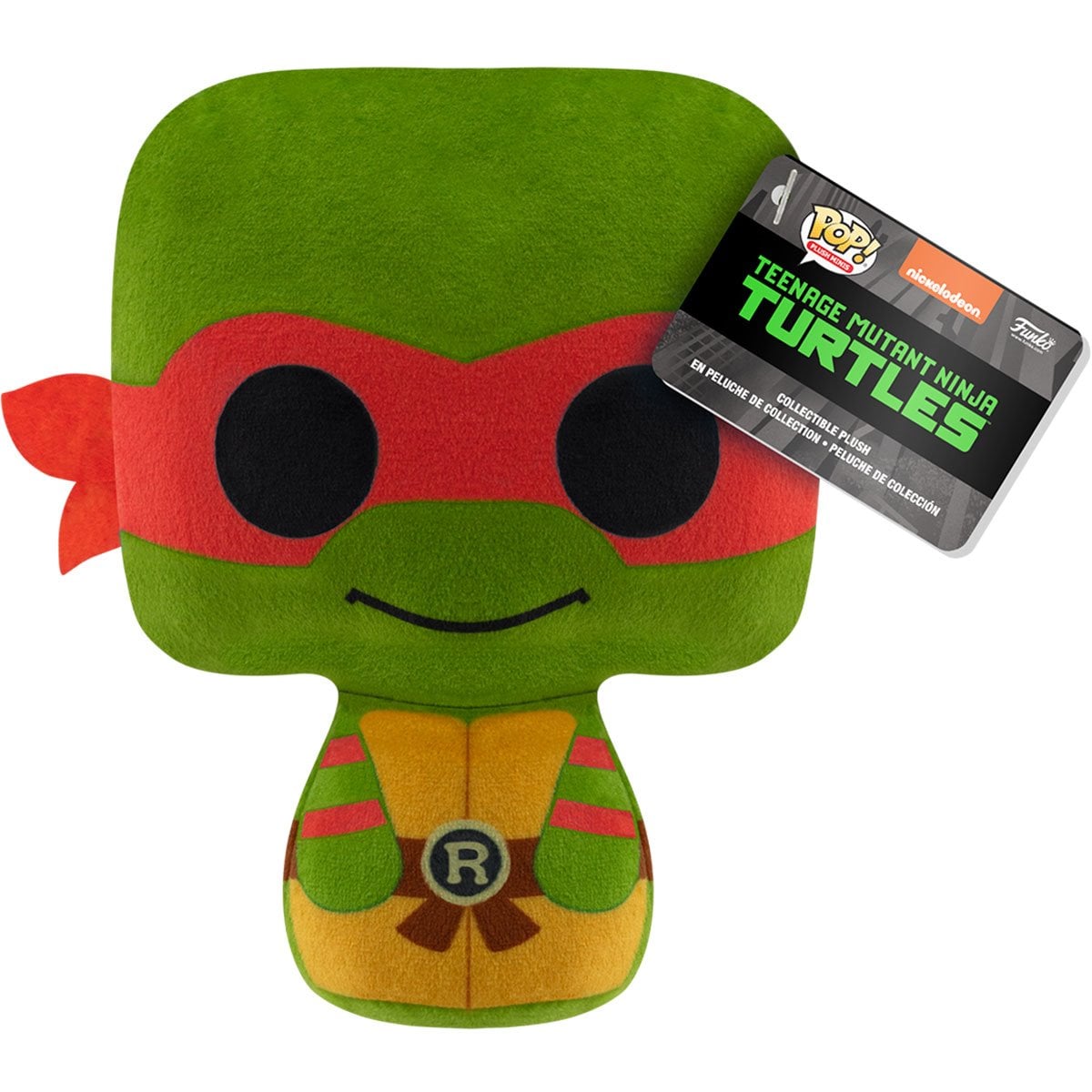 Teenage Mutant Ninja Turtles Raph 6-Inch Funko Pop! Beanbag Plush