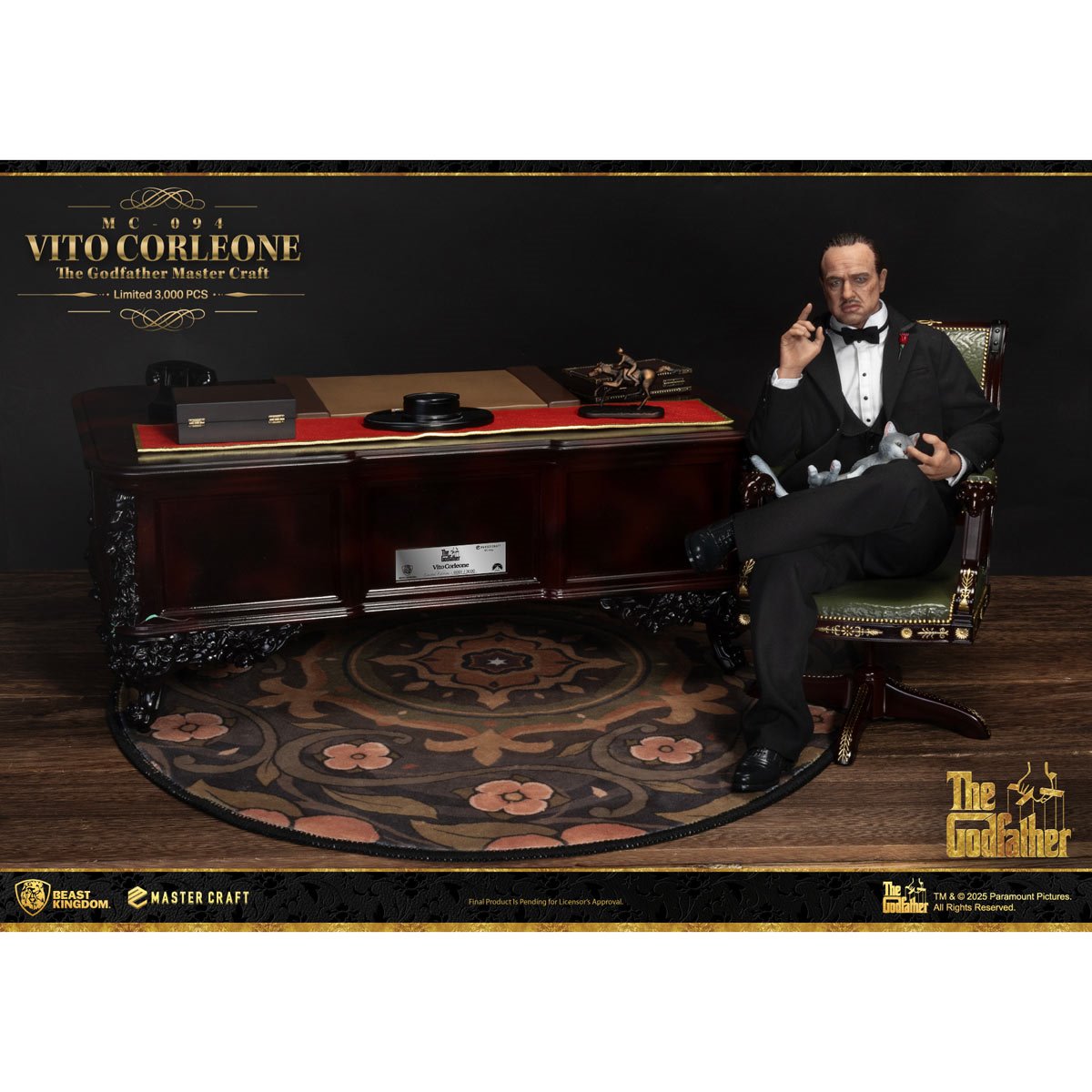 The Godfather Vito Corleone MC-094 Master Craft Statue