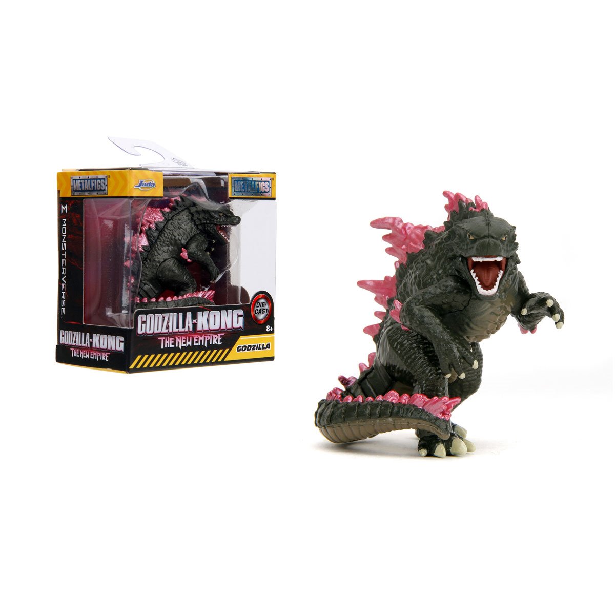 Godzilla x Kong Wave 1 MetalFigs 2 1/2-Inch Die-Cast Metal Mini-Figure Half Case