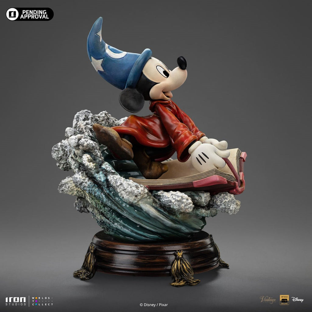 Fantasia Sorcerer Mickey 1:10 Deluxe Art Scale Limited Edition Statue