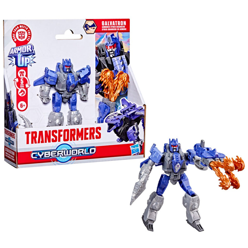Transformers Cyberworld Armored Cyber Change Wave 3 Set of 4