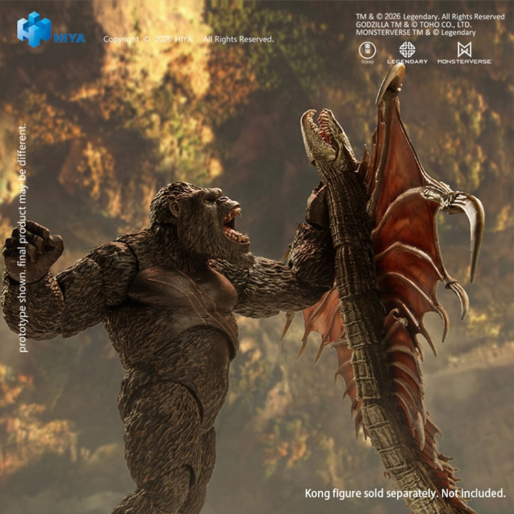 Godzilla vs. Kong Warbat Exquisite Basic Series None Scale 21 1/2-inch Action Figure