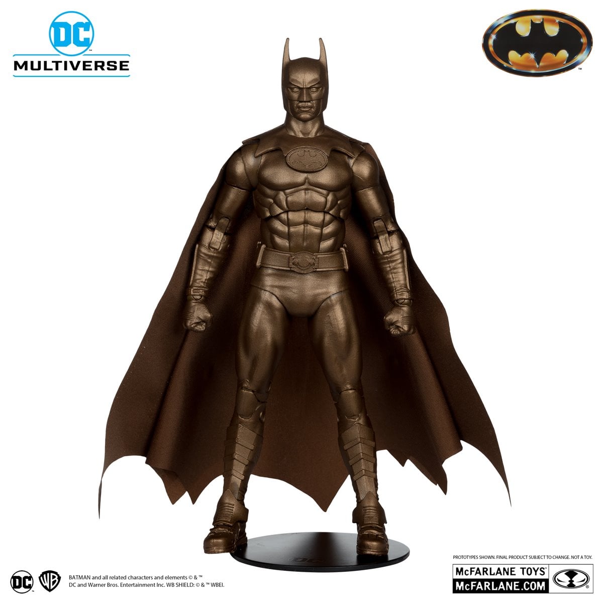 DC Multiverse Batman 1989 Bronze Platinum Edition 7-Inch Scale Action Figure