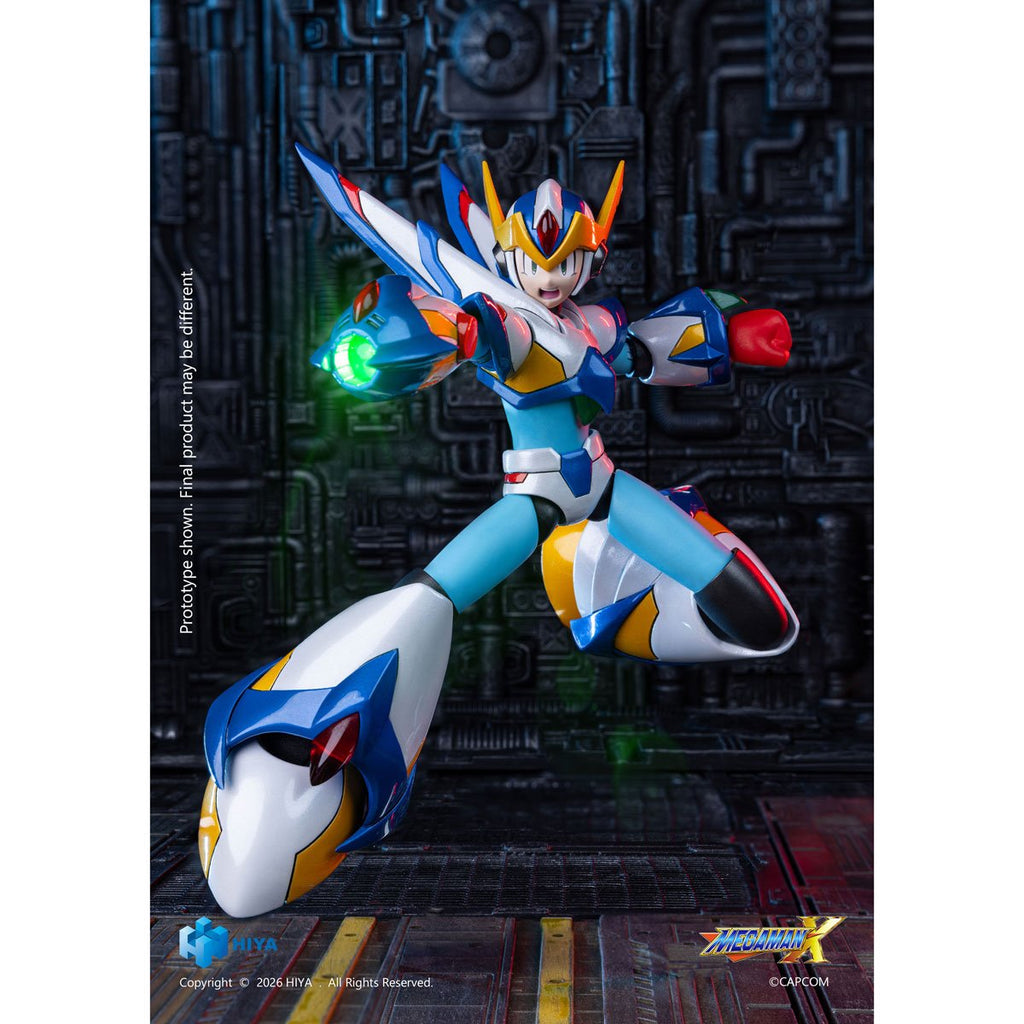 Mega Man X Falcon Armor Version Exquisite Basic Series None Scale 6-Inch Action Figure