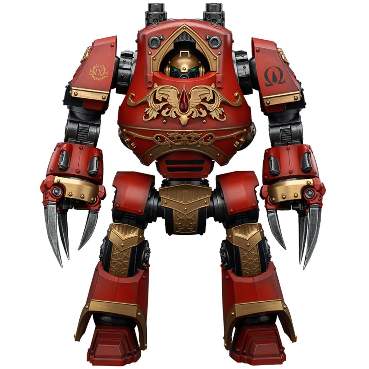Joy Toy Warhammer The Horus Heresy Blood Angels Contemptor Incaendius Dreadnought 1:18 Scale Action Figure