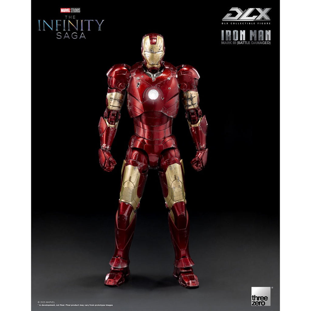 Marvel Studios: The Infinity Saga Iron Man Mark 3 (Battle Damaged) DLX Action Figure