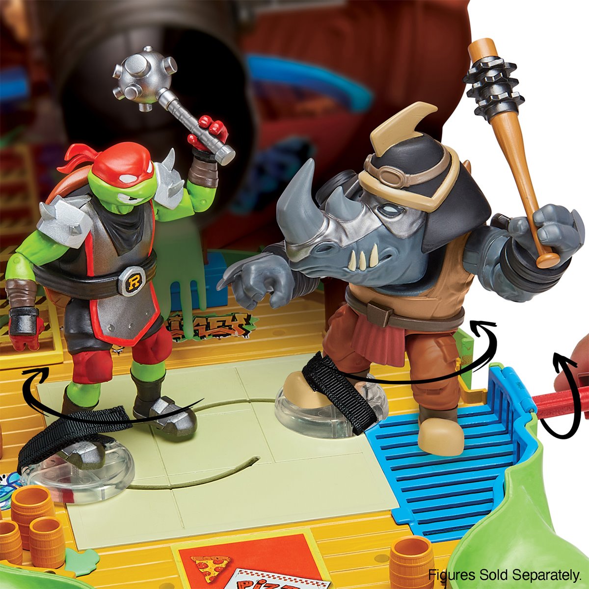 Tales of the Teenage Mutant Ninja Turtles Mutating Battle Arena Pet Turtle Playset
