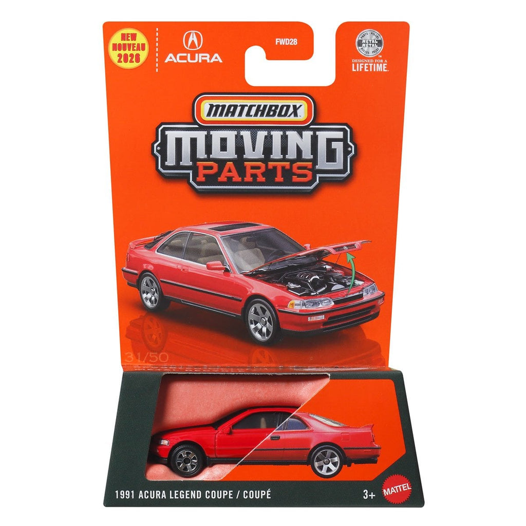 Matchbox Moving Parts 2026 Mix 6 Vehicles Case of 8